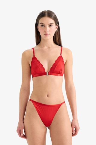 Defacto Saten Brazilian Külot Fall İn Love G1140ax25wnrd79 Kırmızı-rd79