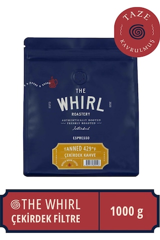 The Whirl Espresso Tanned Kah429 F Çekirdek Kahve 1 KG