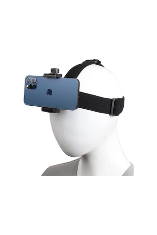 Gplus Gp4624pv Cep Telefonu Tutuculu Aksiyon Kamera Uyumlu Vlog Video Çekim 4 Parça Kafa Bandı Seti Çok Renkli