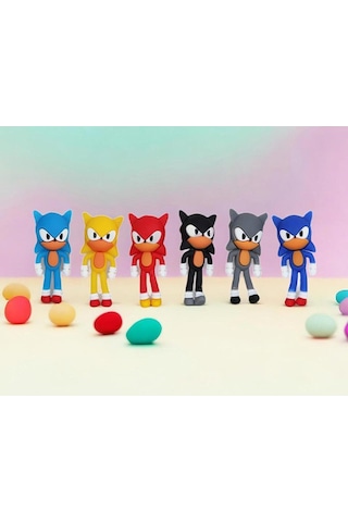 The Hedgehog 6lı Set Kirpi Sonic Oyuncak Altı Adet Figür Oyuncak 7 Cm The Hedgehog 6lı Set Kirpi Sonic Oyuncak Altı Adet Figür Oyuncak 7 Cm