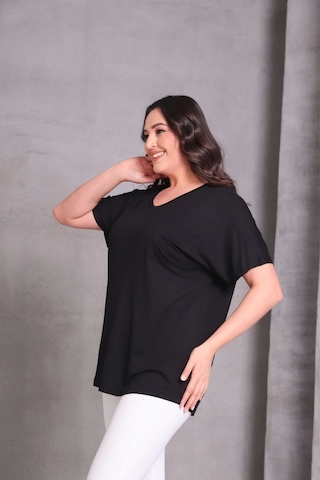 Cepli Basic Bluz Siyah