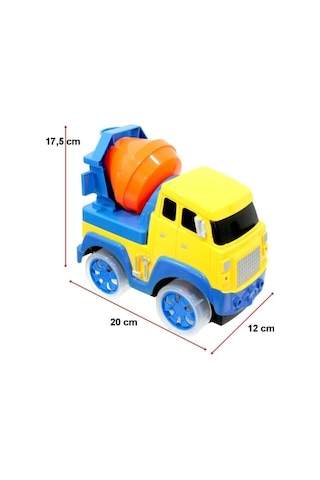 Işıklı Müzikli Pilli Beton Mikseri  Oyuncak