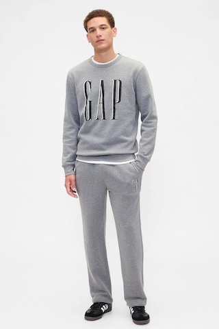 Gap V-lw Db Fleece Erkek Sweatshirt Grı
