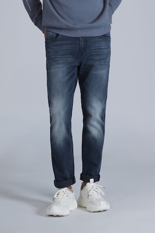 Lufian Erkek Jasper Smart Slim Fit Jean Pantolon 112200218 Mavi Mavi