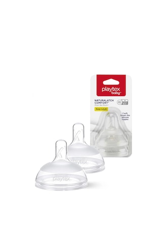 Playtex Naturalatch Yenidoğan Biberon Emziği, 3+ Ay, 2 Adet