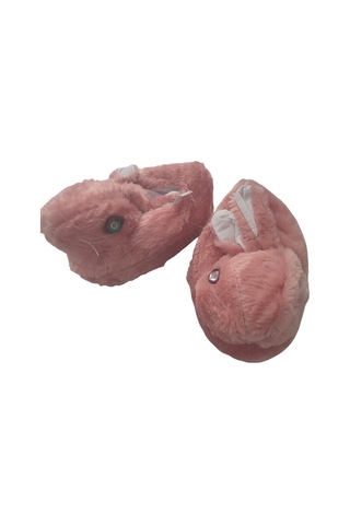 Ateşbags Tavşan Figürlü Ev Ayakkabısı Panduf Bordo
