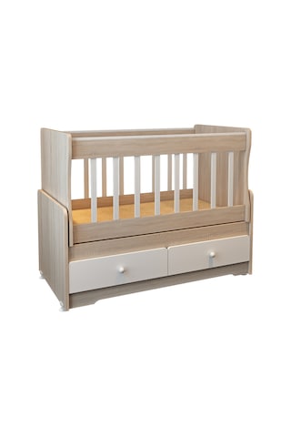 Patiko Swing SW 701 MDF Çıtalı Beşik Bej