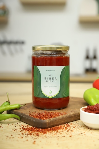 Aktarcınız Yöresel Acı Biber Salçası 700 G