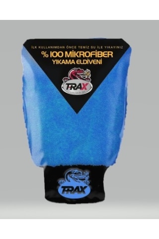 Oto Yıkama Eldiveni Mikrofiber Araç Oto Cila Eldiven Sarı