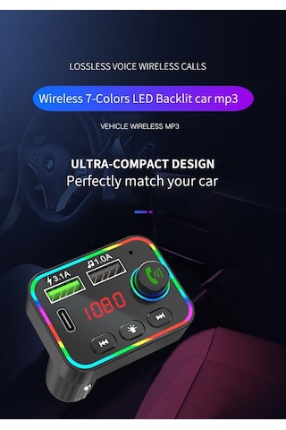 Multimedia Araç Kit Type-c / Icca106