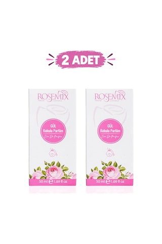 Rosemix - 265 - - Gül Parfüm 50 Ml - 2 Adetlik - Csmo-tex - Set Ürün