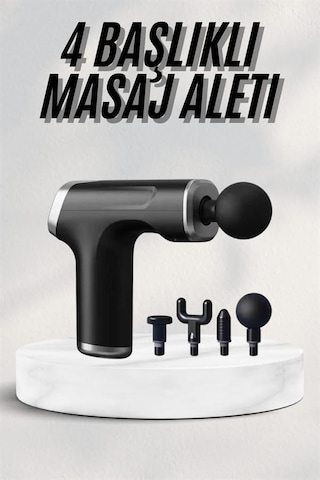 Masaj Aleti 24v Type-c Hızlı Şarj Girişli Uzun Ömürlü Masaj Tabancası