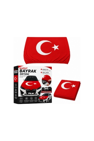 Kaput Bayrak Örtüsü Araç Üstü Türk Bayrağı