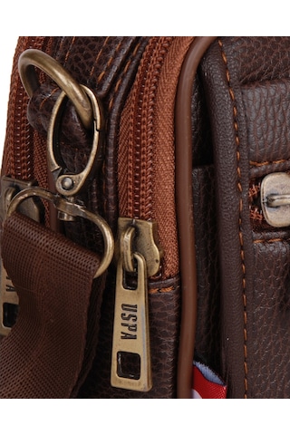 Kahve Erkek Us Polo Assn Çapraz Askılı Çanta Plevr8418 Kahve Kahverengi