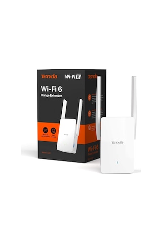 Tenda Wifi Amplifikatör Wifi Tekrarlayıcı Wifi Genişletici A23 Ax1500 Çift Bant 5ghz: 1201mbps+2.4ghz: 300mbps 2 5dbi Antenler, Gigabit Bağlantı Noktası, Ap Modu, Mu-mımo, Wpa3, Ipv6, Led, Tüm Yönlendiricilerle Uyumlu
