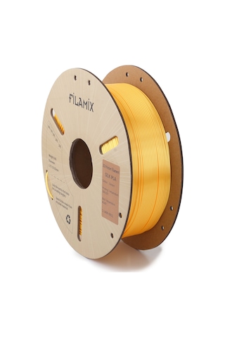 Filamix Pla Sılk Altın Filament 1,75mm 1kg - Bisiparisver Filamix Pla Sılk Altın Filament 1,75mm 1kg - Bisiparisver