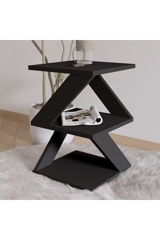 Yan Sehpa Arte Siyah