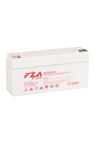 Fza 6 V 3,2 Ah Agm Kuru Bakımsız Akü