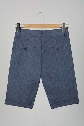 Terapi Men Erkek Mavi Slim Fit Keten Şort Çokrenkli5