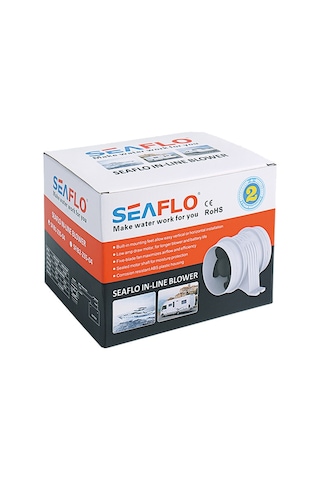 Seaflo Sfıb1-235-04 12 Volt 100 Mm Blower, Tekne Ve Yat Kanal Tipi Fan Aspiratör 235cfm
