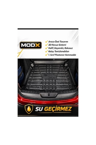 Renault Captur 2020 Ve Sonrası Alt 3d Bagaj Havuzu Premıum A+