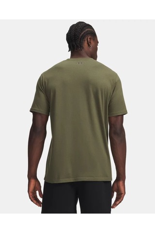 Under Armour Ua M Box Wm Label Ss Erkek T-shirt 6017350-390 Yeşil