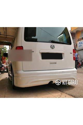 Kit Garaj Volkswagen Caddy 2004-2010 Arka Ek Plastik Boyasız