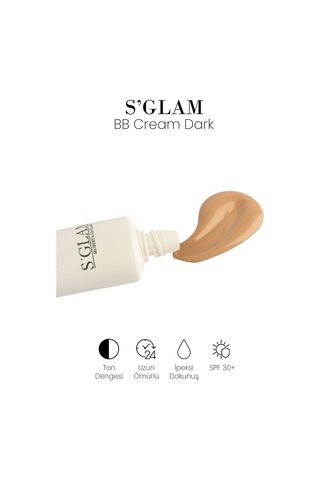 S'glam Bb Krem Spf 30 Bronz 50ml Dark