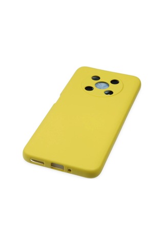 Mep Huawei Nova Y90 Kılıf Nano İçi Kadife Silikon - Sarı Najmaddin renkli