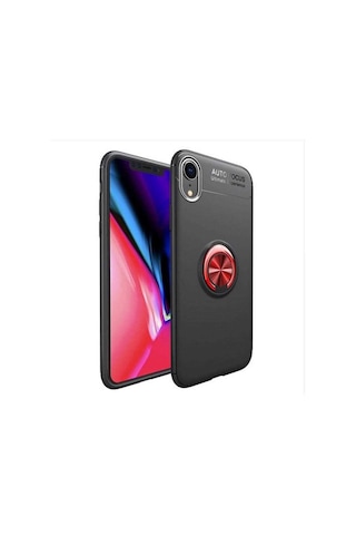 Apple Uyumlu iPhone XR 6.1 Kilif Yüzüklü Magnetli Ravel Case 389753775