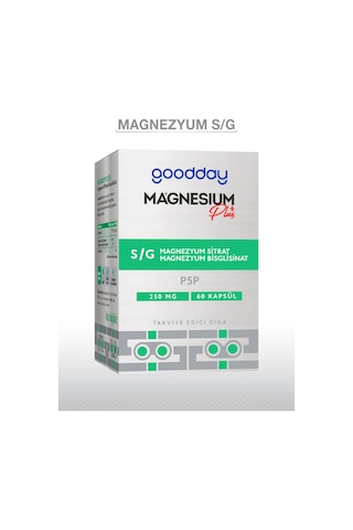 Goodday Magnesium Plus S/g 60 Kapsül