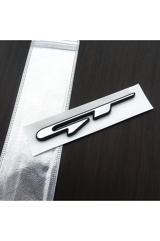 Gt Yazı Logo Arma Abs Krom Renk Gt Arma Logo Çamurluk Bagaj Unive