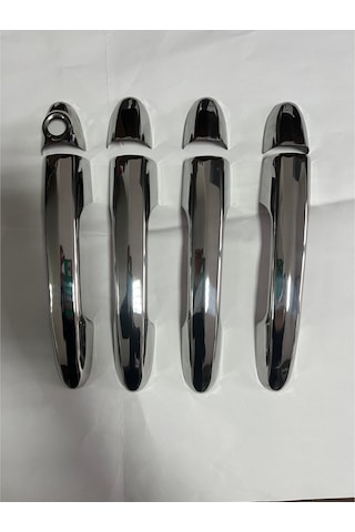 Egea Cross Uyumlu Krom Kapı Kolu Paslanmaz Çelik 8 Parça