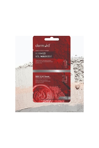 Dermokil Akne ve Sivilce Karşıtı Kırmızı Kil Maskesi 15 ML