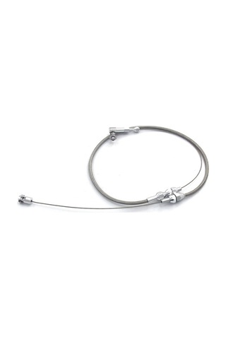 Novahub 24 Örgülü Gaz Kablosu Seti - Kesilebilir, Alüminyum Ve Paslanmaz Çelik, Gümüş Renk