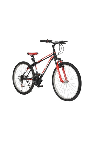 Belderia Tec Titan 26 Jant 21 Vites Dağ Bisikleti 48 Cm Kırmızı / Siyah Siyah - Yeşil