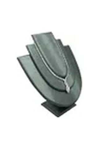 Yerli Üretim İmera Deri Kumaş Yeşil Renk Boy 25 Cm Kolye Gerdanlık Zincir Takı Sergileme Mankeni Çok Renkli