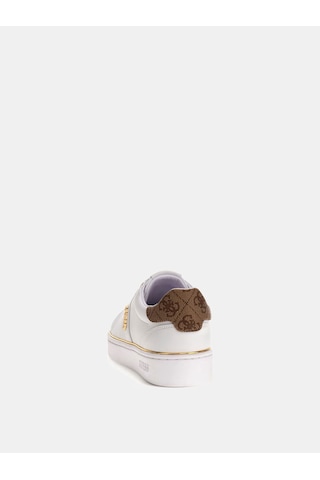 Guess Britz 4g Logolu Kadın Sneaker Ayakkabı Flfbtzele12 Beyaz