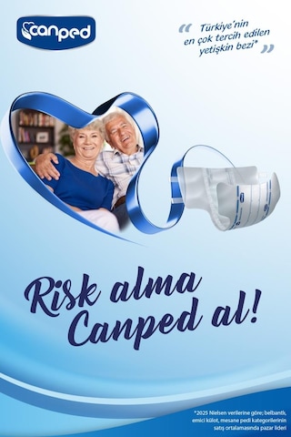 Canped Belbantlı Hasta Bezi Extra Büyük Boy Large 23 Adet XL
