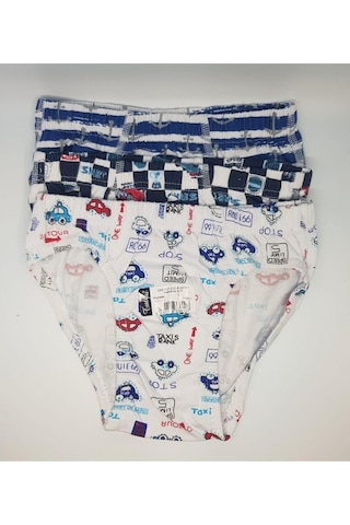 Tutku 0255 Erkek Çocuk Elastan Slip Külot 6 Adet