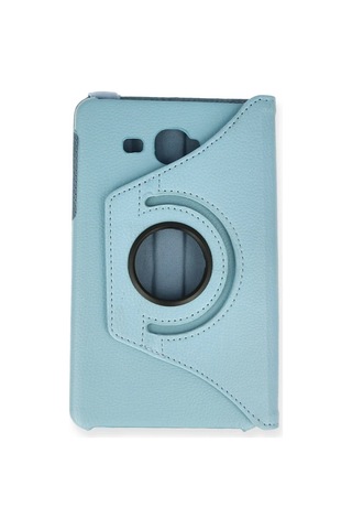 Mmb-trade Samsung Uyumlu Galaxy T280 Tab A 7 Kılıf 360 Tablet Deri Kılıf - Turkuaz Mmbz