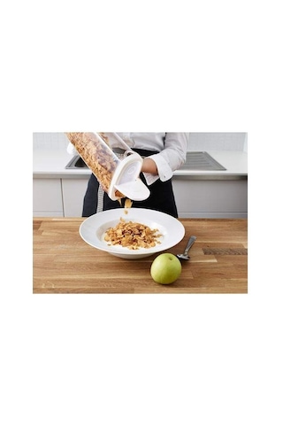 Ikea Vakumlu Kapaklı Saklama Kabı Beyaz Silikon Kauçuk Beyaz 8x30 Cm 1 Adet Büyük Boy Sku: Smg8690010589040 Açık