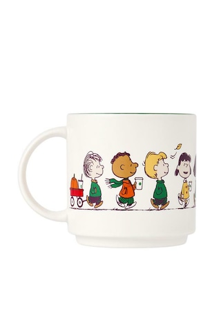 Starbucks Snoopy Peanuts Beyaz Baskılı Kupa 414ml - Limited Edition