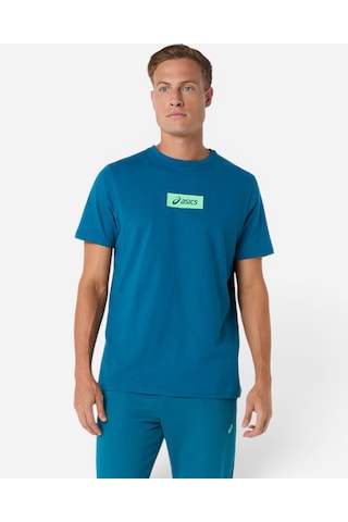 Asics Asıcs Chest Logo Tee Erkek Yeşil Kısa Kollu Tshirt 2031f333-400