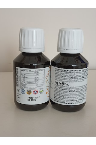Zinzino Balanceoil+ Yeni Nesil Omega 3 Balık Yağı 2 x 100 ML