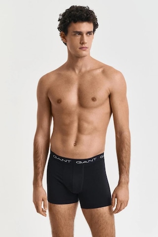 Gant Erkek Siyah Slim Fit Logolu 3'lü Boxer-14847