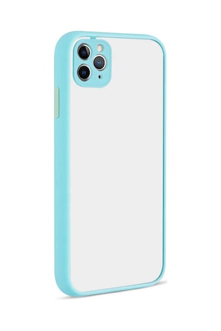 Apple Uyumlu iPhone 11 Pro Max Uyumlu Zore Hux Kılıf-turkuaz Turkuaz -
