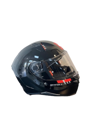 Mt Revenge 2 Solid A1 Gloss Full Face Motosiklet Kaskı 65185 Siyah