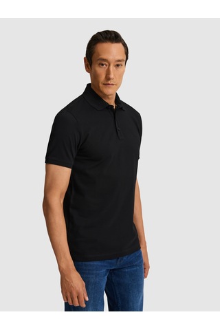 Cacharel Erkek Siyah Tişört Basic 50320657-vr046