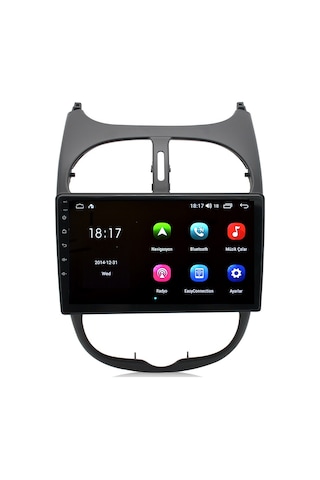Peugeot 206 Android Multimedya Navigasyon Oem